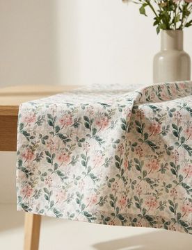 Tovaglia con motivo vegetale - multicolor