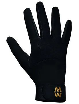 Pair Black Long Mesh Sports Gloves Unisex 12 Unisex - - Black - Size: 12 Unisex - MacWet - FashionsVida