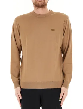 Lacoste Maglione in lana MARRONE 7 - Lacoste - FashionsVida