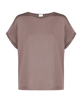 Camiseta PURE CHIC milk n coffee marrón claro S
