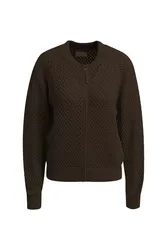 S CROCHET BOMBER female