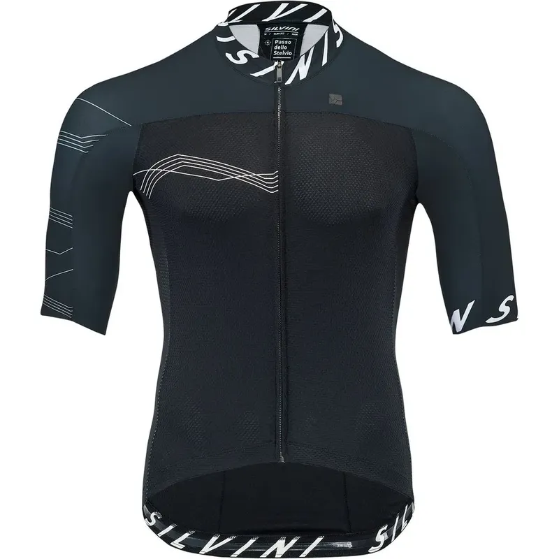 Maglia A Maniche Corte Stelvio Black / White