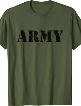 Army Military Green Retro Logo Soldier T-Shirt Short Sleeve Casual 100% Cotton T Shirt - Aliexpress - FashionsVida