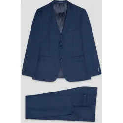 Traje de hombre half canvas slim fit cuadros