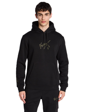 Headshot Herren Kapuzenpullover - Schwarz - Größe L - Baumwoll-Fleece Black L
