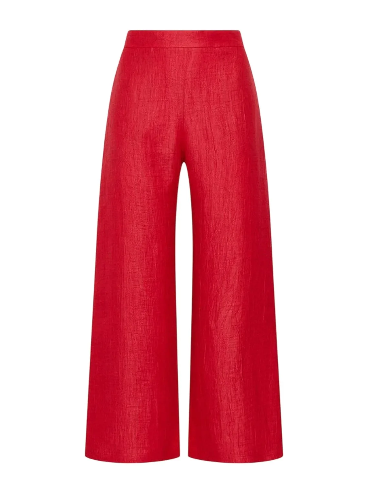 Pantaloni donna - pantalone-linen j - corallo - Maliparmi - FashionsVida