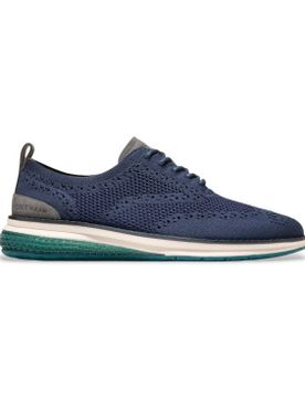 Para hombre. C42536 Mocasines de piel Energyweave Oxfords marino (41), Plano, Cordones, Casual