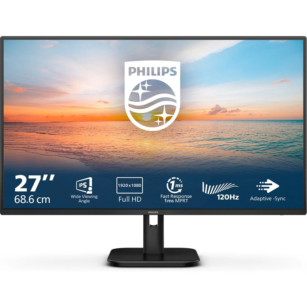 Monitor PC 68,6 cm (27") 27E1N1100A-00, 120 Hz, Full HD - Philips - FashionsVida