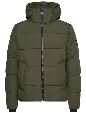 Piumino puffa verde K10K110336