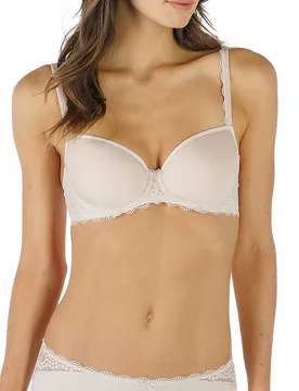 Sujetador Spacer Halfcup Amorous Bailey beige 75B - Mey - FashionsVida