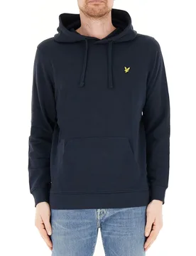 Felpa in cotone BLU NAVY M - Lyle & Scott - FashionsVida