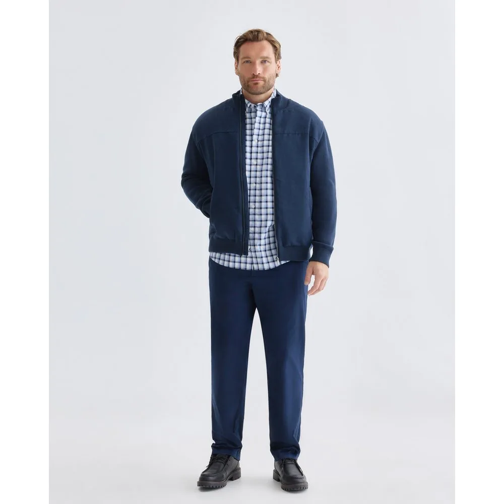 Chaqueta combinada tallas grandes hombre - Dustin - FashionsVida