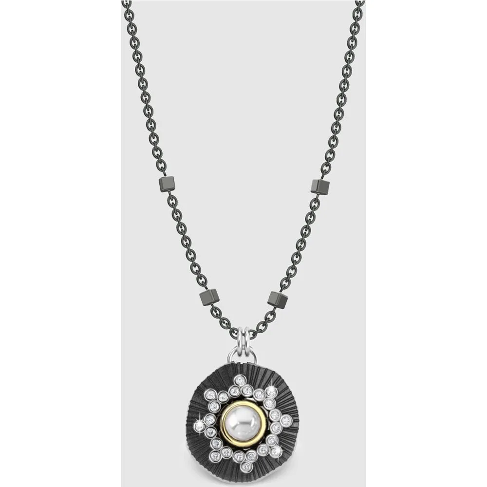 Colgante Sky Drops de plata, perla y zafiro - Bohemme - FashionsVida