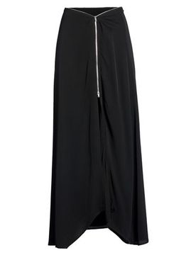 Falda larga Mujer Negro M Mujer