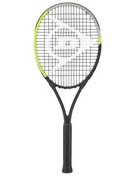 Tr Tristorm Elite 100 Nh Tennis Racket Black / White / Yellow 3 - Dunlop - FashionsVida