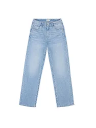 Jeans de corte recto azul claro 27/L30