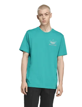 Liverpool Fc Terrace Icons T-shirt Herren T-Shirts - Grün - Größe L - Baumwoll-Jersey Green L - Adidas - FashionsVida