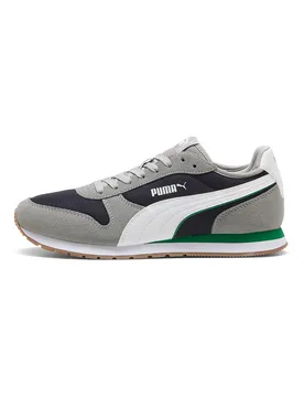 Sneakers grigie e navy in mesh con dettagli scamosciati ST Miler 44½ - Puma - FashionsVida