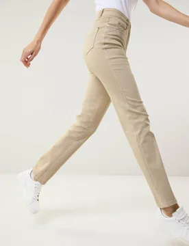 Jeans Bestform, Regular Fit#normale Größen#Kurzgrößen#Langgrößen, Farbe Beige, 88, zaubert einen flachen Bauch super bequem Damen - Walbusch - FashionsVida