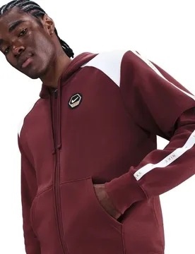 Hoodie Club - Rouge - male - Size: M - Nike - FashionsVida