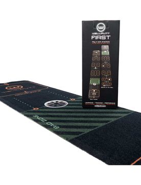 Puttmatte Start Mat 3m, schwarz