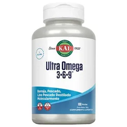 Capsules Ultra Omega 3-6-9 Essential Fatty Acid 100 Unités