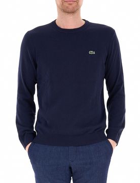 Maglione misto cotone BLU NAVY 5
