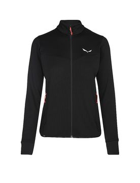 Chaqueta polar para mujer Puez Waffle negro 42