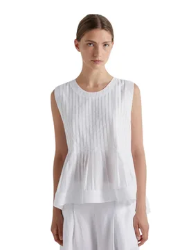 CANOTTA Donna SVASATA ASSIMETRICA - MEIMEIJ - FashionsVida