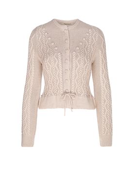 Trachten Strickjacke LENE rosa L damen