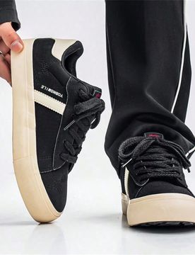 Nuevos zapatillas deportivas versátiles y planas para hombres, zapatos deportivos y casuales transpirables