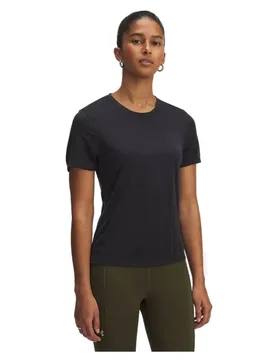 Maglietta A Maniche Corte Launch Jacquard Black M - Under armour - FashionsVida