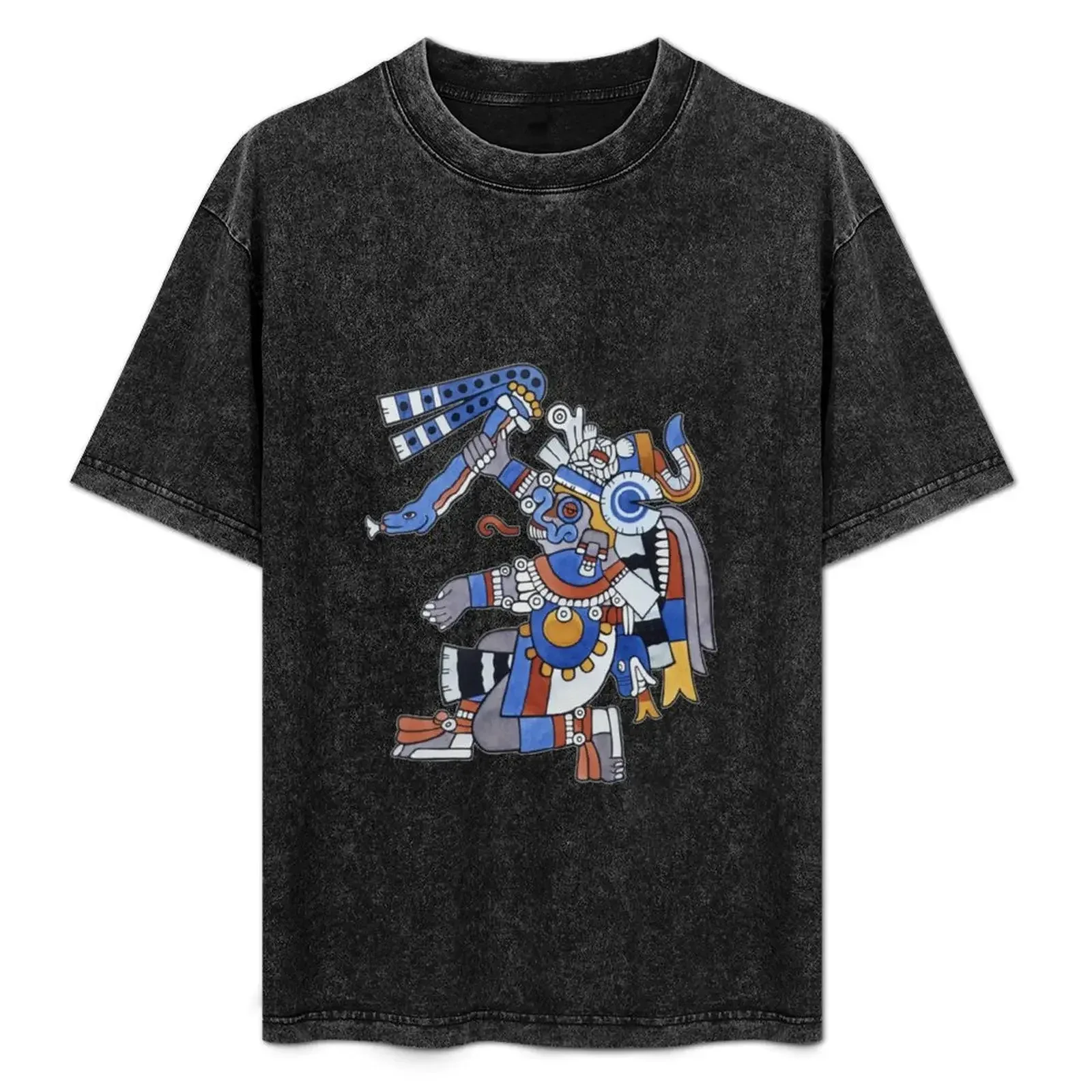 Tlaloc - He Who Makes Things Sprout T-Shirt Comfortable Work Wear Tee - Aliexpress - FashionsVida