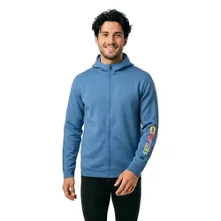 Rally Full Zip Sweatshirt Airforce Blue L