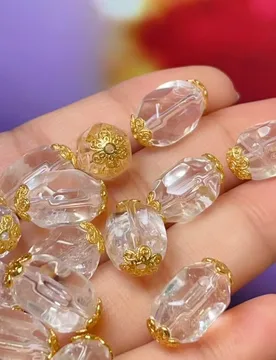 Pcs Natural Agate Beads Irregural Clear Quartz Loose Beads for Jewelry Making DIY Necklace Bracelet Accessories 9x14mm - Aliexpress - FashionsVida