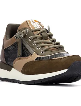 Scarpe Senza Lacci 172960 Khaki EU 41 - Refresh - FashionsVida
