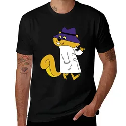 Secret squirrel T-Shirt black cotton t-shirt plain for man package anime t shirts oversize g man t shirts for men T-Shirt