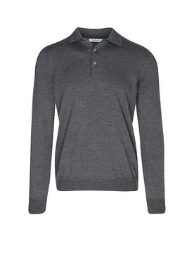 Gran Sasso Poloshirt gris 58