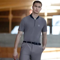 Herren Trainingsshirt KLLiam, brown iron XL