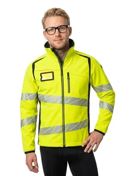 Veste Softshell Accelerate Safe 19002 Hi-Vis Yellow / Dark Navy 3XL - MASCOT - FashionsVida