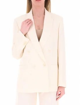 Giacca doppiopetto CREMA 42 - Patrizia pepe - FashionsVida