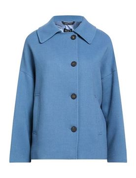 Abrigo Mujer Azul francés 38 Mujer