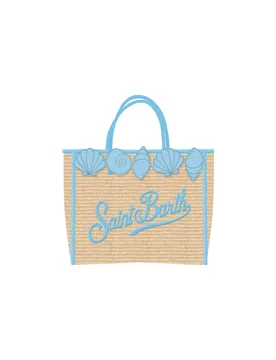 Borse a mano donna - vivian mini straw handbag with strap - n.d - MC2 SAINT BARTH - FashionsVida