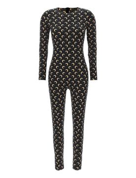 Catsuit stampata con luna