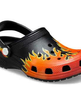 Zoccoli Classic Flames T Black / Multi EU 24-25