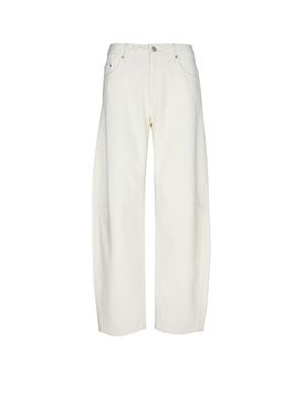 Jeans Balloon Fit BAGGY DAD BARREL weiss 31/L32 damen