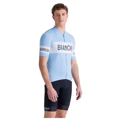 Maillot à Manches Courtes Bianchi Retro 2025