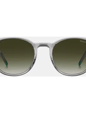 Gafa de sol de hombre ovalada en acetato con lente degradada - HUGO - FashionsVida