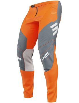Pantaloni Moto Cross Enduro CONTACT SHIELD Arancio taglia 40