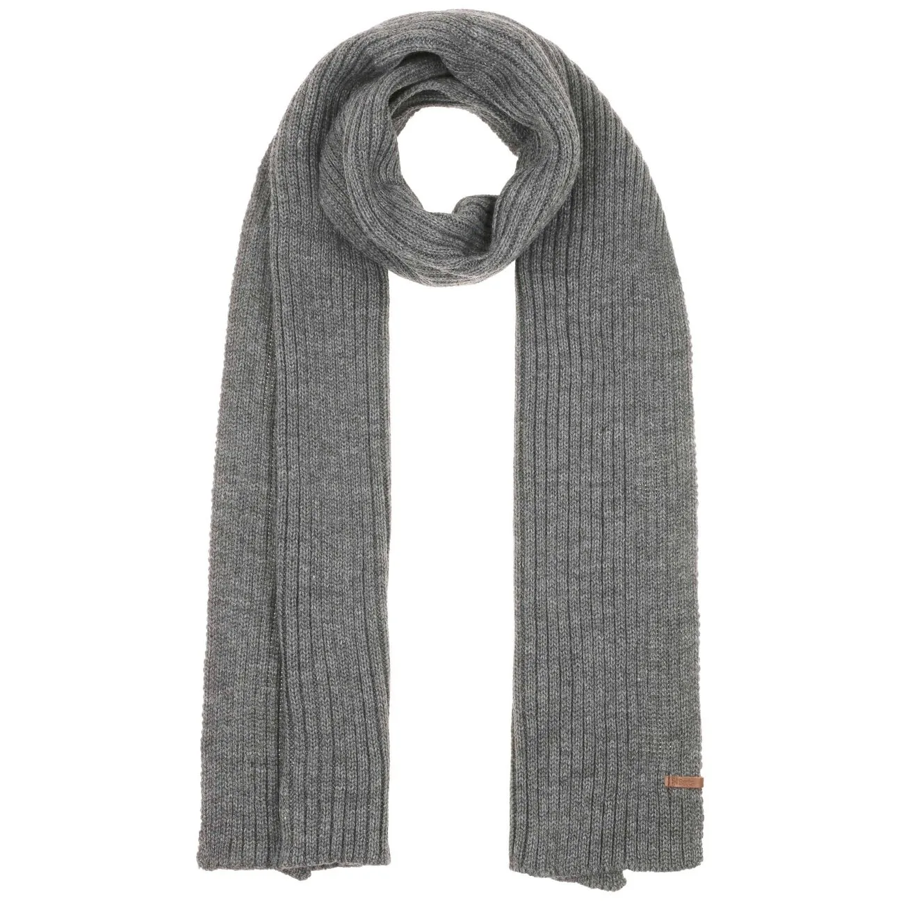 Wilbert Sustainable Scarf by - light grey - Herren - Barts - FashionsVida